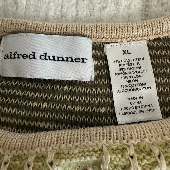 Alfred Dunner Womens XL Sweater Feminine Casual Classic Chic Colorful - Picture 4 of 12